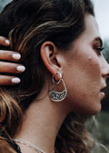 Mantra | Transform Mushroom Large Swoop Earrings - Earring - LanaBetty