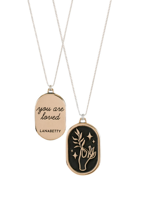 Mantra | You are Loved Necklace - 24" - Necklace - LanaBetty