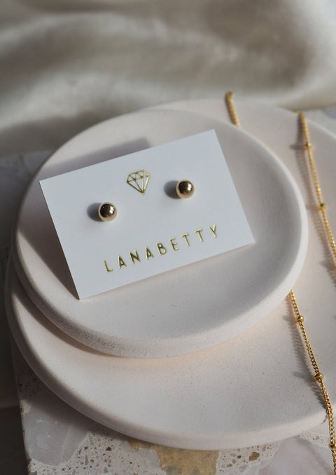 Meteor Ball Post Earrings - Earring - LanaBetty