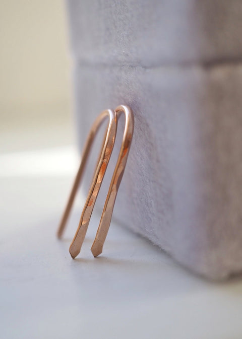 Parallel Arc Earrings - Earring - LanaBetty