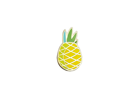 Passionate Pineapple Lapel Pin - lapel pins - LanaBetty