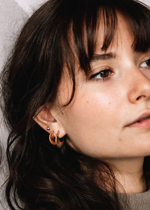 Prospect Hoop Earrings - Large - Earring - LanaBetty