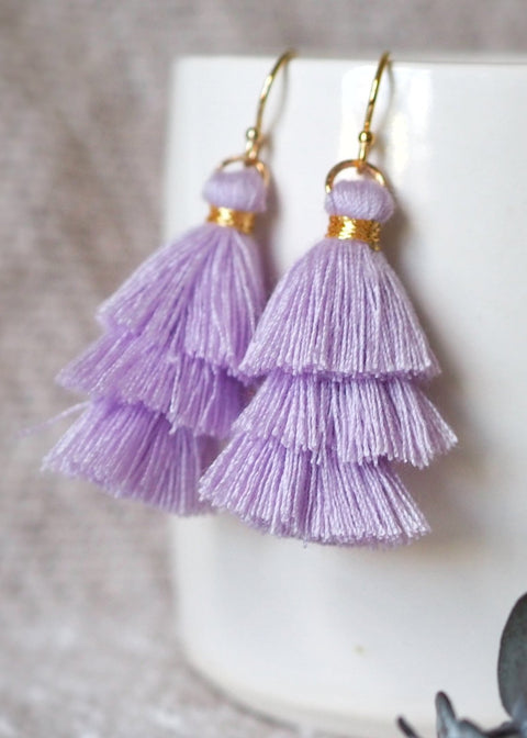 Prosper Tiered Tassel Earrings - Earring - LanaBetty