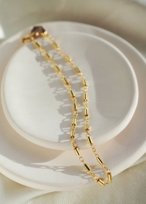 Pulse Chain Bracelet - Gold FIlled - Bracelet - LanaBetty