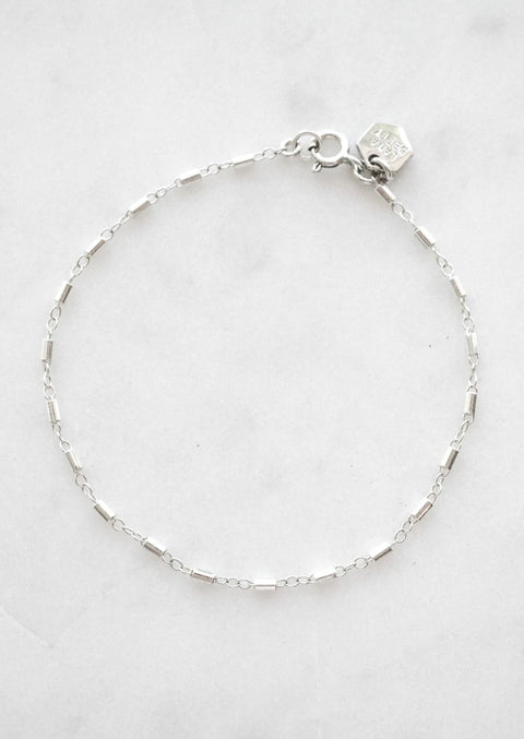 Pulse Chain Bracelet - Sterling Silver - Bracelet - LanaBetty