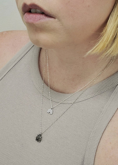 Rainbow Arch Necklace - Sterling Silver - Necklace - LanaBetty