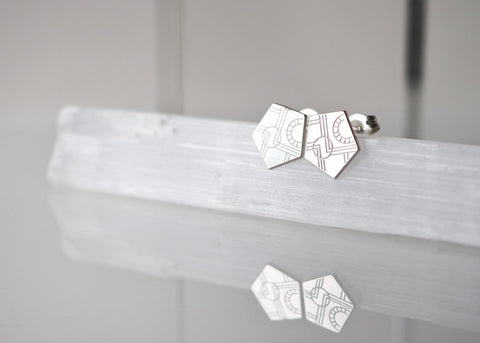 Rockefeller Stud Earrings - Earring - LanaBetty