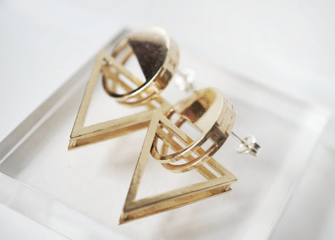 Scalene Earrings - Earring - LanaBetty