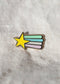 Shooting Star Pin - Glow-in-the-Dark - Pastel - Lapel Pin - lapel pins - LanaBetty