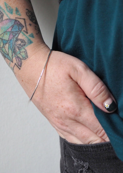 Smooth Bangle Bracelet - Bracelet - LanaBetty