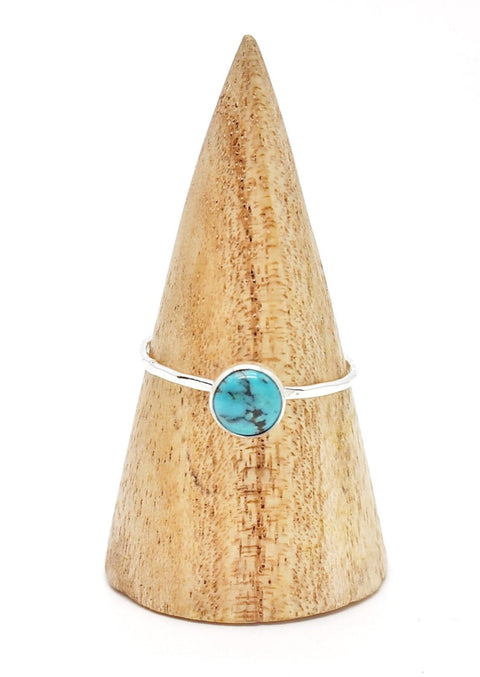 Ursa Minor - Smooth 6mm Gemstone Ring - Ring - LanaBetty