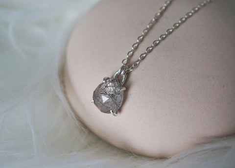 Virgo Gemstone Necklace - Sterling Silver - Necklace - LanaBetty